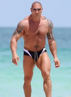 Dave Batista Height Body Shape
