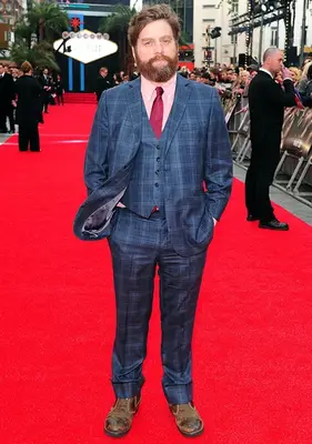 Zach Galifianakis Body Measurements Shoe Size