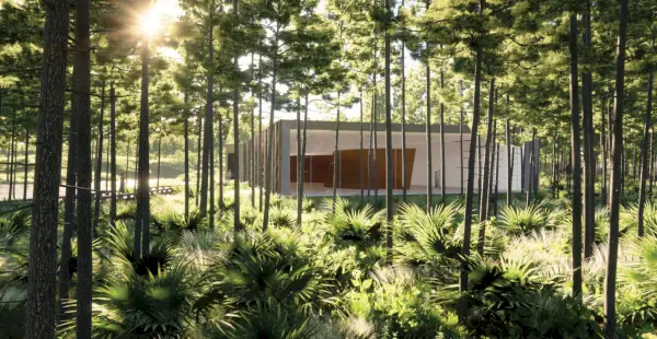 Monumentaalinen Richard Serra -veistos ankkuroi uuden taidepuiston Floridassa