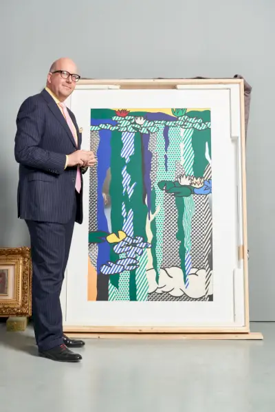 Hoffman ja Roy Lichtenstein