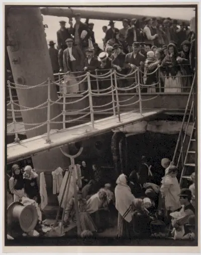 Steerage (1907) Alfreda Stieglitza. (Fot. Muzeum Żydowskie)