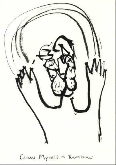 Perintö poliittisissa sarjakuvissa: 'Darcy & Darcy: In Monochrome' Nunu Fine Artissa