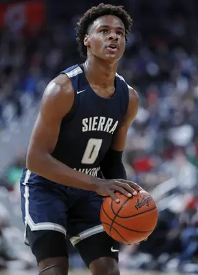 Lebron Bronny James Jr. Measurements and Facts