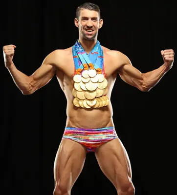 Michael Phelps Body Peso di Pere