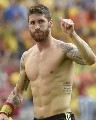 Sergio Ramos Misure di peso del corpo