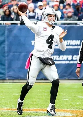 Derek Carr Height Weight Stats