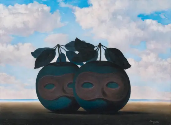 Maçãs mascaradas de Magritte estabelecerão novo recorde em leilões para a Sotheby’s França