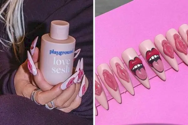 Christina Aguileran 3D-emättimen manikyyri rohkaisee naisia ​​tuntemaan itsensä voimaantuneiksi