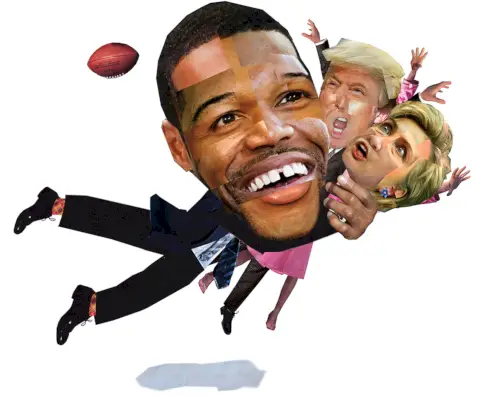 Tuleeko Michael Strahan pukuhuoneen johtajasta vapaan maailman johtajaksi?