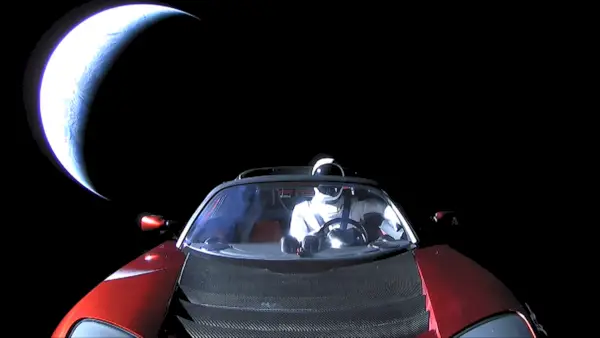 SpaceX laukaisee Tesla Roadsterin avaruuteen