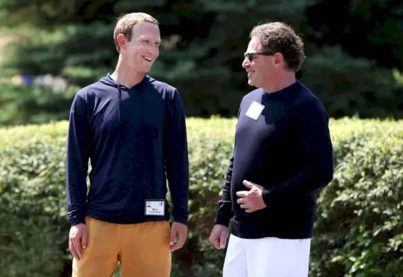 Mark Zuckerberg ja Bobby Kotick