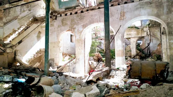 En byggnad i Havanna, Kuba