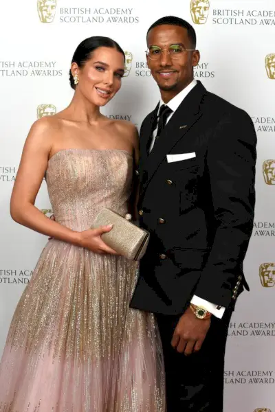 Helen Flanagan ja Scott Sinclair