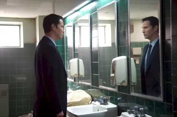 Keanu Reeves i The Day the Earth Stood Still.