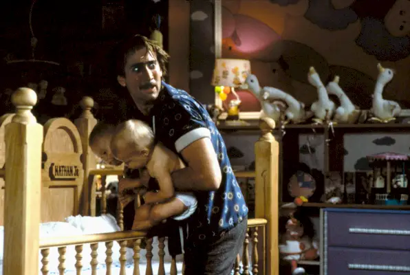 Nicolas Cage i Raising Arizona.