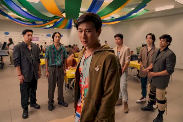 Sam Song Li på 'The Brothers Sun', Action Sequences och Michelle Yeoh