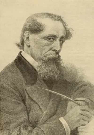 Charles John Huffam Dickens, 1812-1870. Englantilainen kirjailija. Kirjasta