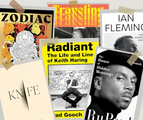 Kollaasi kirjan kansista