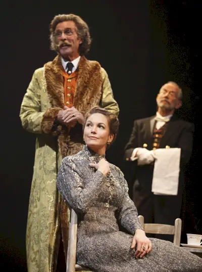 John Glover, Diane Lane i Joel Gray a The Cherry Orchard.