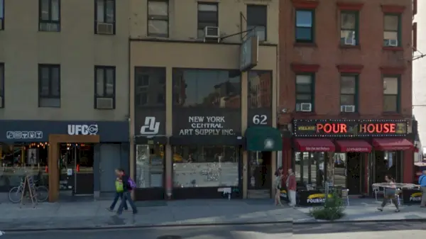 New York Central Art Supply-butik på Third Avenue i East Village.