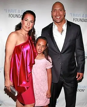 Dwayne Johnson Wife and Daughter