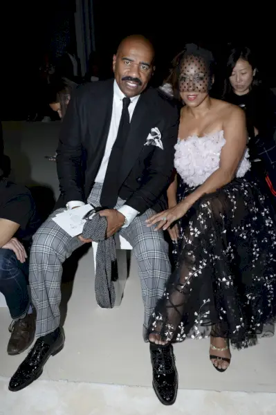 Steve ja Marjorie Harvey (Kuva: Getty Images).