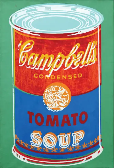71 miljoonaa dollaria ei voi olla väärässä! 'Andy Warhol Colored Campbellin keittopurkit' L&M Artsissa