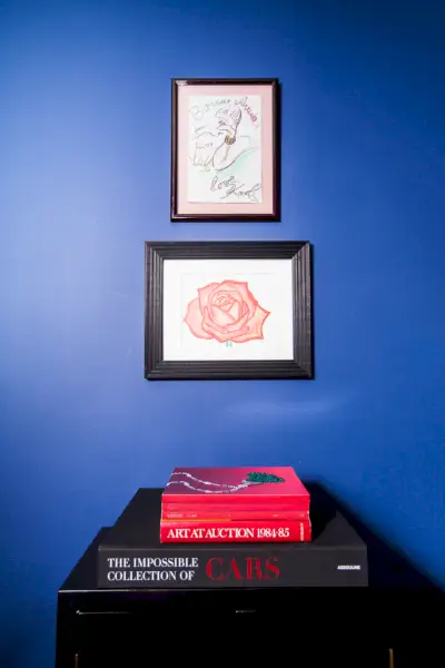 Szkice Karla Lagerfelda i Alessandry Del Gatto (zdjęcie: Emily Assiran dla Startracker).