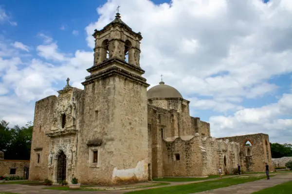 Imatge: Exterior de Missions de San Antonio, Texas.