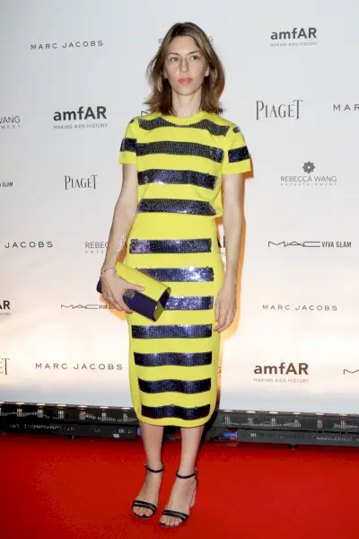 Zdjęcie: Sofia Coppola na paryskiej Nocy Inspiracji amfAR, 28 czerwca 2012 r.