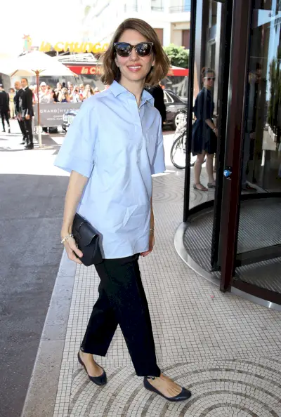 Zdjęcie: Sofia Coppola przybywa na 67. doroczny Festiwal Filmowy w Cannes, 14 maja 2014 r. w Cannes, Francja.