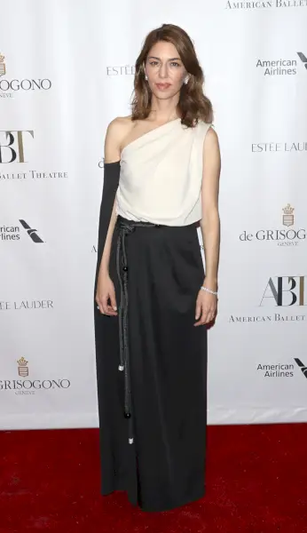 Zdjęcie: Sofia Coppola na jesiennej gali American Ballet Theatre 2017 w październiku 2017 w Nowym Jorku.
