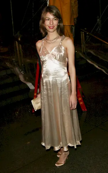 Zdjęcie: Sofia Coppola na Gali Met w 2004 roku, Nowy Jork.