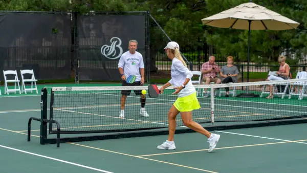 Pickleball-spelare