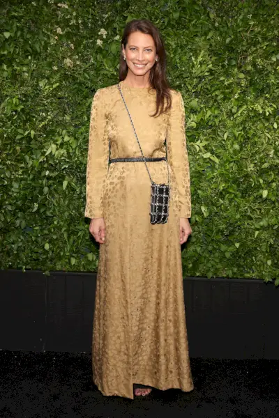 Imatge: Christy Turlington al sopar d'arts de Chanel 2022.
