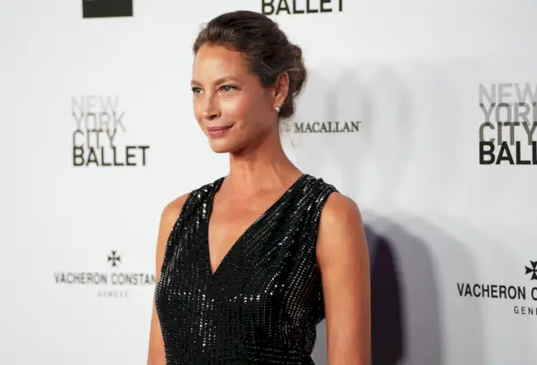 Imatge: Christy Turlington assisteix al New York City Ballet