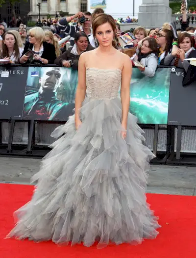 Harry Potter ja kuoleman varjelukset osa 2 - Maailman ensi-ilta - ulkona saapuvat