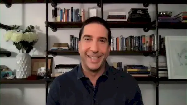 David gav en sällsynt inblick i sitt hem 2020