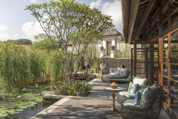 Immagine: Esterno del Four Seasons Resorts Bali nella baia di Jimbaran.
