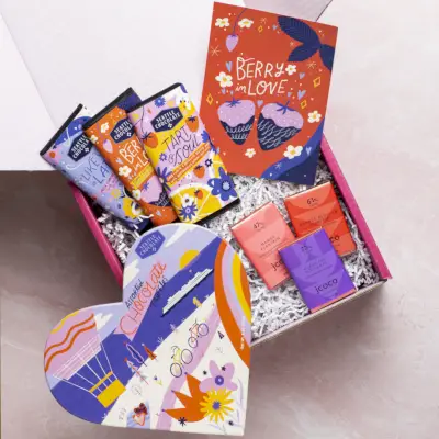 MarieBelle 16-osainen Cupid Valentines Ganache Box