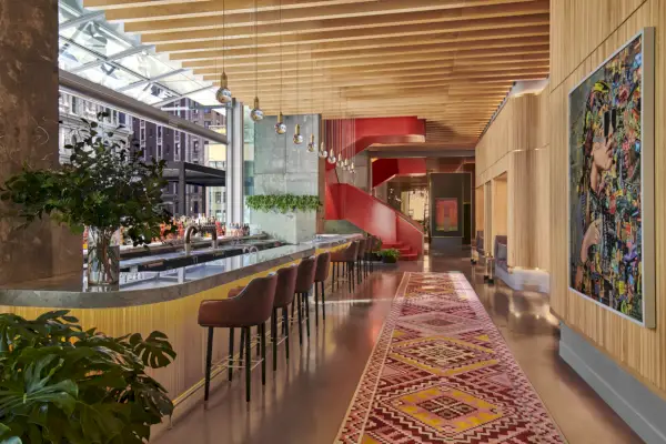 Virgin Hotels NYC:n sisustus