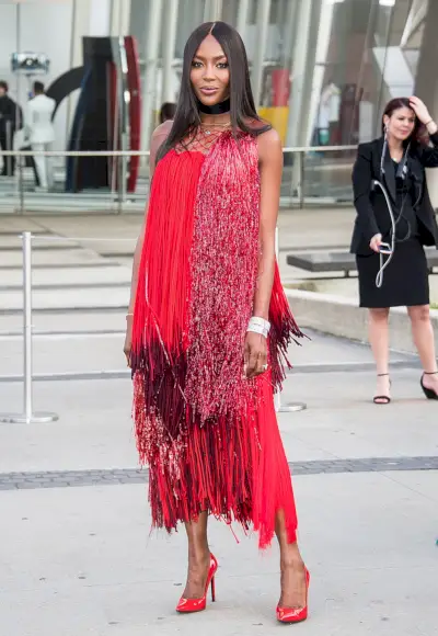 Kuva: Naomi Campbell osallistumassa 2018 CFDA Fashion Awards -tilaisuuteen