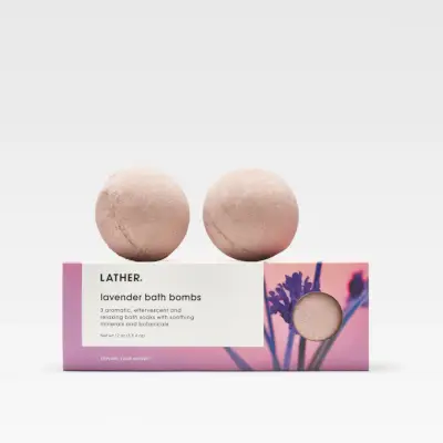Kuva: Lather Lavender Bath Bombs.