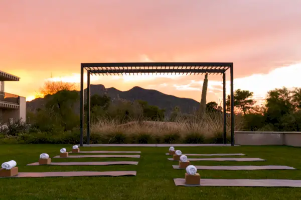 Kuva: Meditaatioalue Civana Wellness Resort & Spassa, Arizonassa.