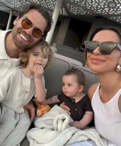 Paret är föräldrar till två söner