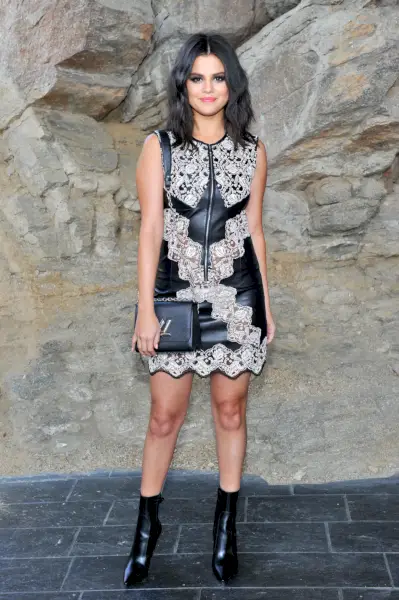 Bild: Selena Gomez 2015, Louis Vuitton Show.