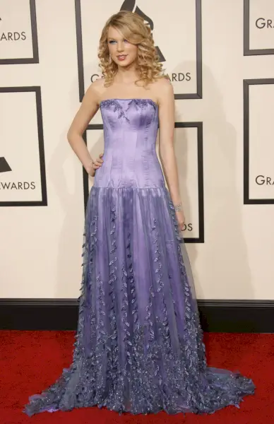 Kuva: Taylor Swift vuoden 2008 Grammy-gaalassa.