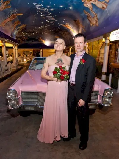 Sinéad es va casar amb Barry Herridge a The Little White Wedding Chapel de Las Vegas