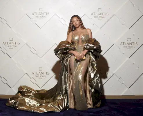 Kuva: BeyoncéAttending the Atlantis The Royal Grand Reveal Weekend.