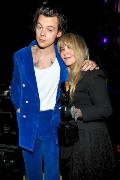 Harry i Stevie Nicks van desenvolupar una estreta amistat després que ell li regalés a Stevie un pastís d'aniversari personalitzat